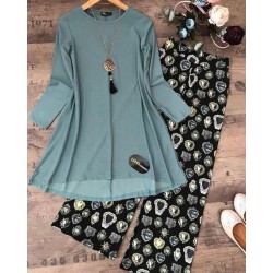 Stylish Printed Kurti Plazzo 7